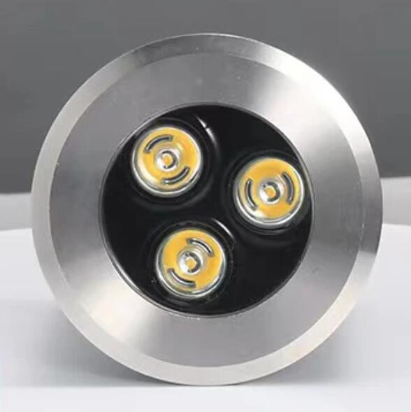 (image for) 10Pack RGBW IP68 Waterproof Outdoor LED Underground Light 9W 24V Deck light Buried Lamp Spotlight for Pathway Driveway Garden Recessed Landscape with Stainless Steel Body PC Cover Tempering Glass Len